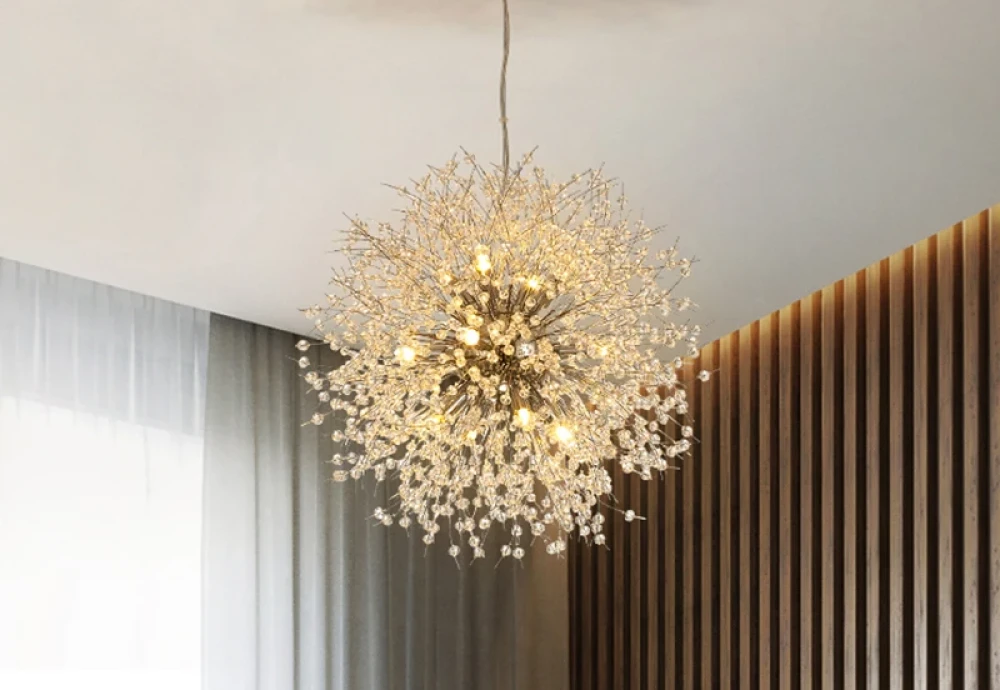 glass globe chandeliers